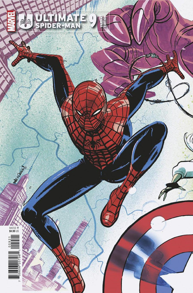 ULTIMATE SPIDER-MAN #9 WES CRAIG CONNECTING VAR