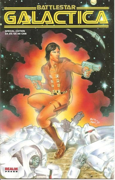 BATTLESTAR GALACTICA SPECIAL CENTURION PRIME #1 REALM PRESS 1999