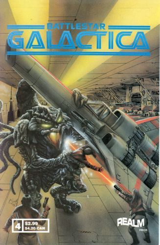 BATTLESTAR GALACTICA #4 REALM PRESS 1998