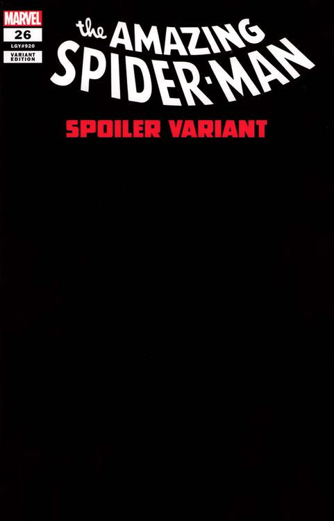 AMAZING SPIDER-MAN 26 GARY FRANK SPOILER VAR