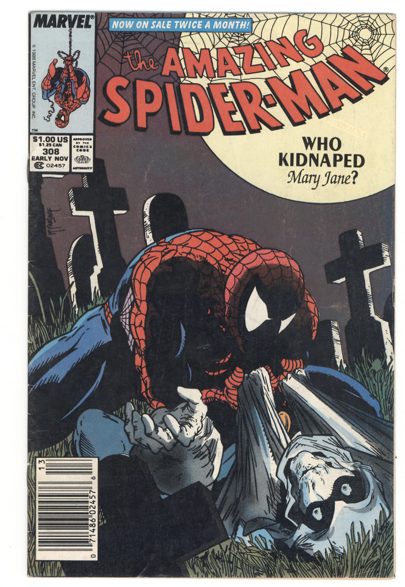 アメイジング・スパイダーマン #308 ニューススタンド版 VOL. 1