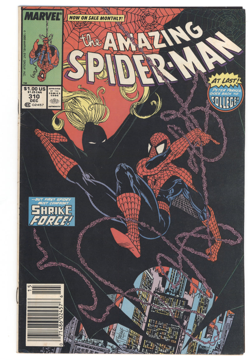 AMAZING SPIDER-MAN #310 NEWSSTAND EDITION VOL. 1