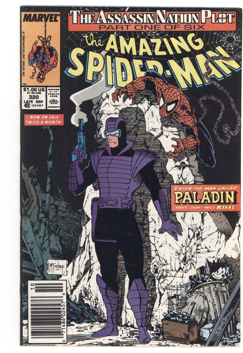 AMAZING SPIDER-MAN #320 NEWSSTAND EDITION VOL. 1