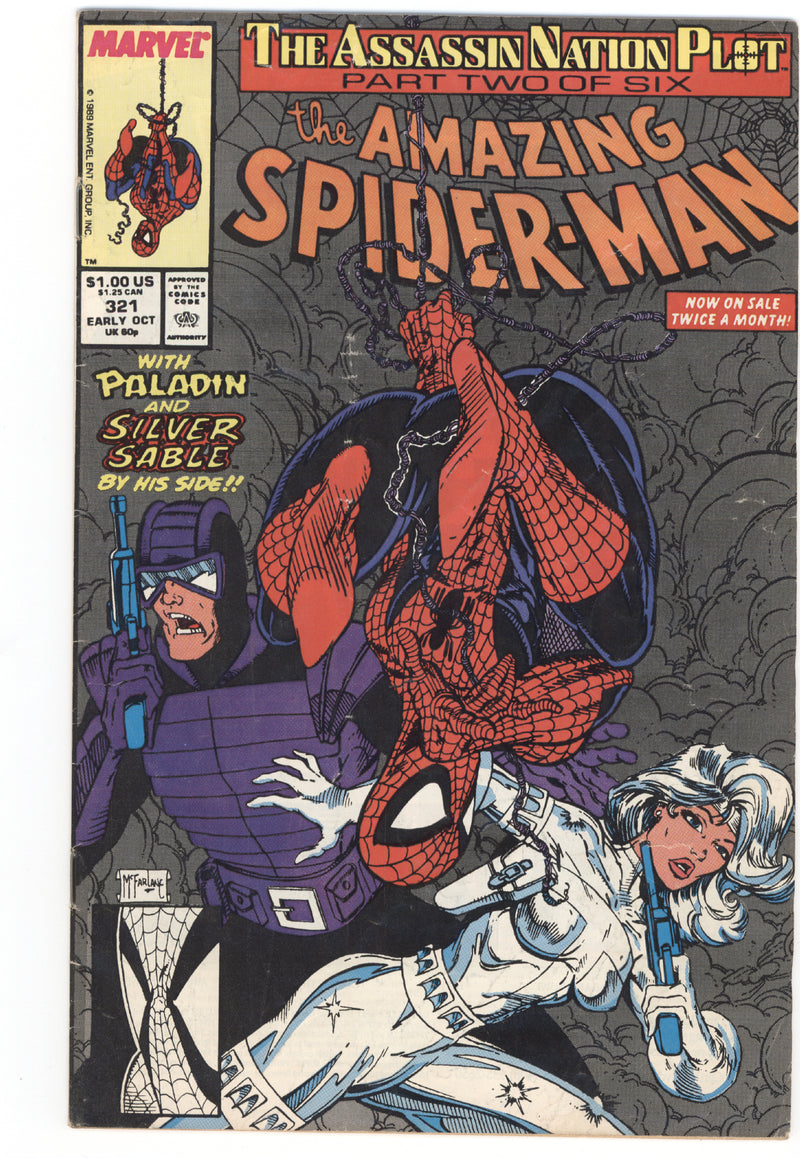 AMAZING SPIDER-MAN #321 DIRECT EDITION VOL. 1