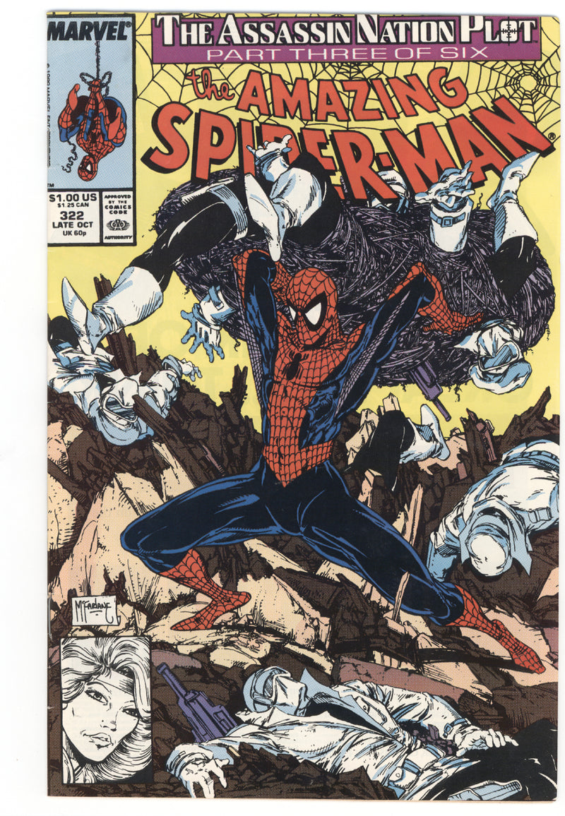 AMAZING SPIDER-MAN #322 DIRECT EDITION VOL. 1