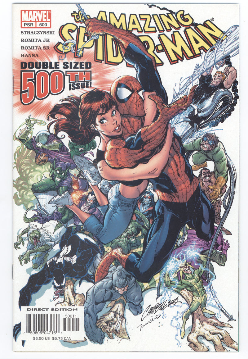 AMAZING SPIDER-MAN #500 DIRECT EDITION VOL. 2