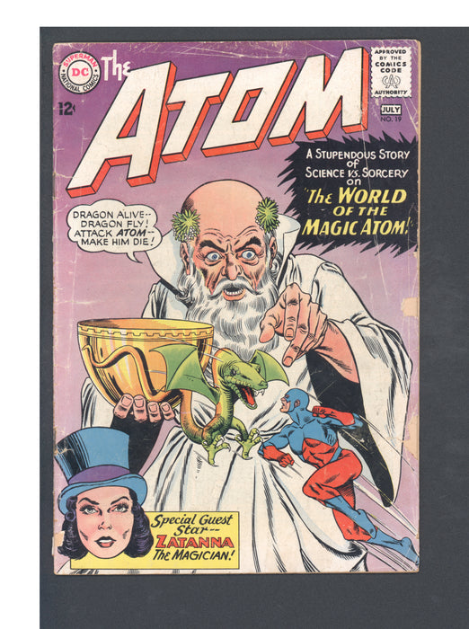 ATOM #19 DC COMICS 1965