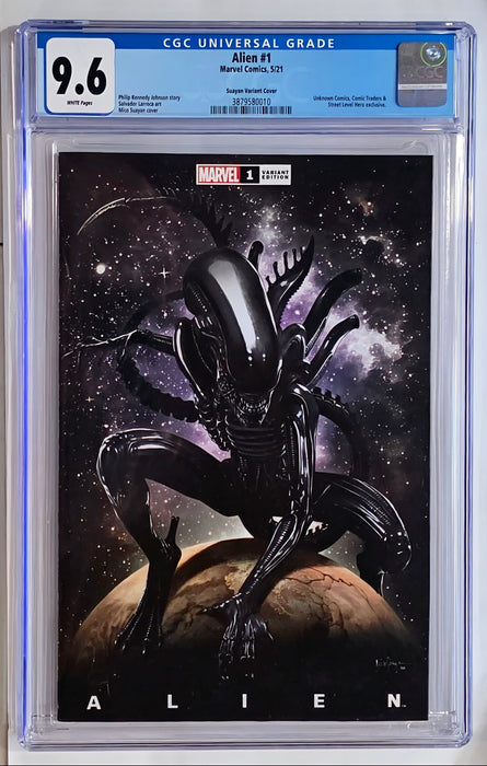 ALIEN #1 CGC 9.6 SUAYAN TRADE