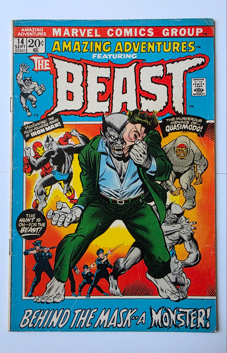 Amazing Adventures #14 Vol. 2 The Beast 1972