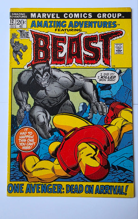Amazing Adventures #12 Vol. 2 The Beast 1972