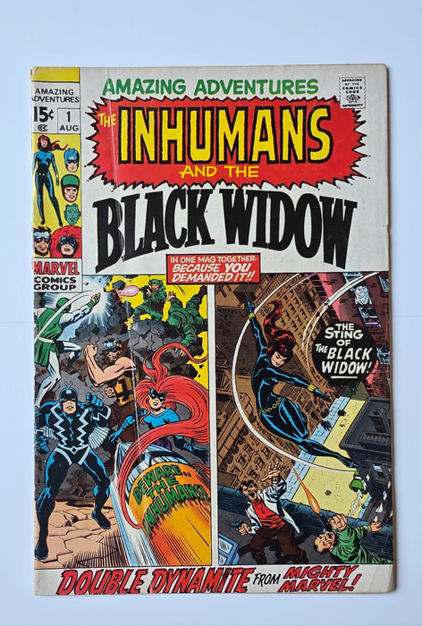 Amazing Adventures #1 Vol. 2 The Inhumans and the Black Widow
