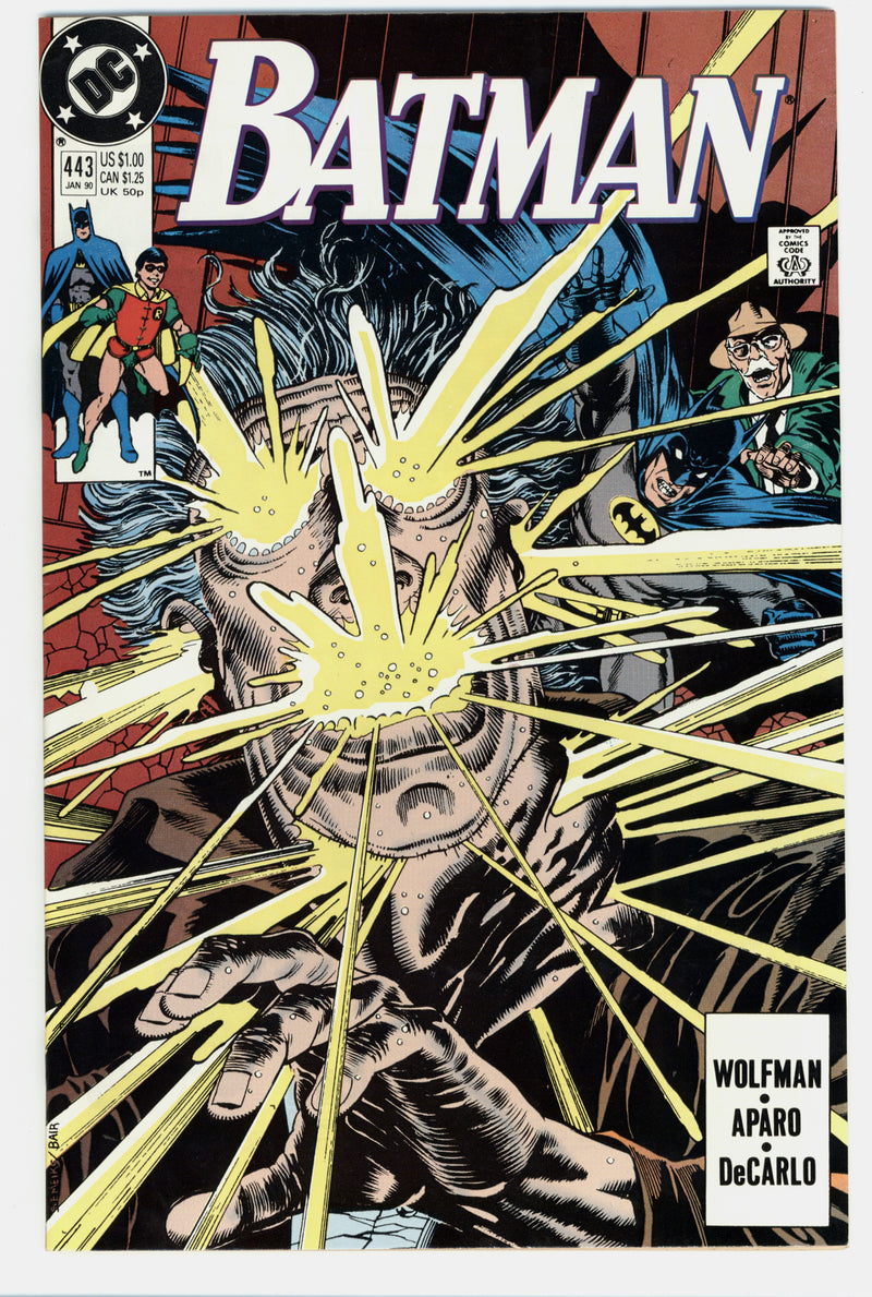 BATMAN #443 DIRECT EDITION 1990