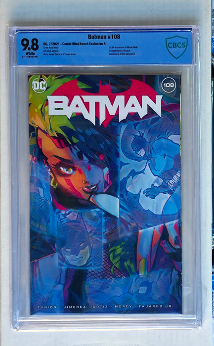 BATMAN #108 CBCS 9.8 ROSE BESCH TRADE