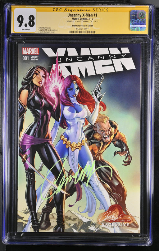 Uncanny X-Men #1 CGC SS 9.8 Signed by J. Scott Campbell