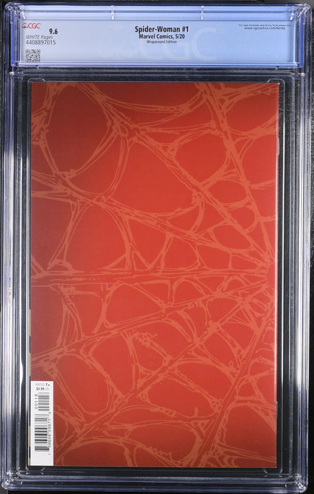 SPIDER-WOMAN #1 CGC 9.6 PERE PEREZ WRAPAROUND