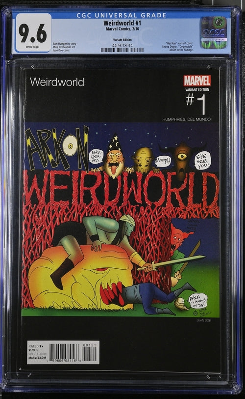 WEIRDWORLD #1 CGC 9.6 HIP HOP HOMAGE