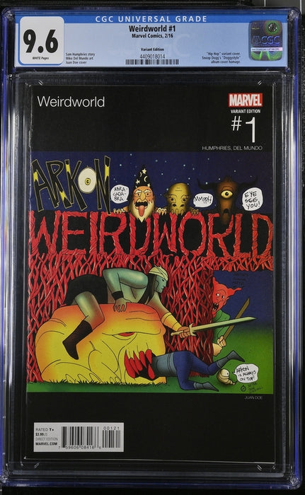 Weirdworld #1 CGC 9.6 HIP HOP HOMAGE