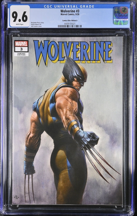 WOLVERINE #3 CGC 9.6 ADI GRANOV TRADE 2020