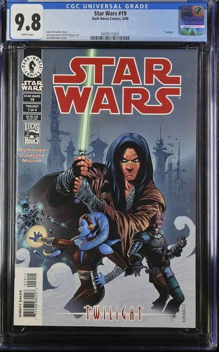 STAR WARS #19 CGC 9.8 DARK HORSE 2000 TWILIGHT