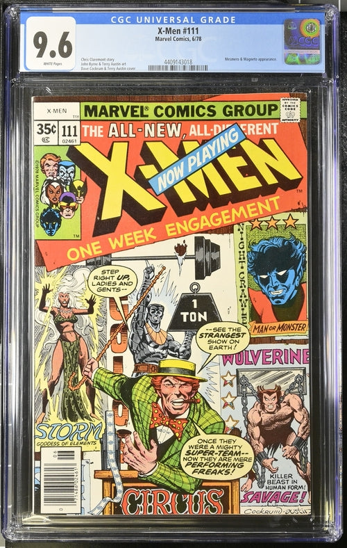 X-MEN #111 CGC 9.6 6/1978