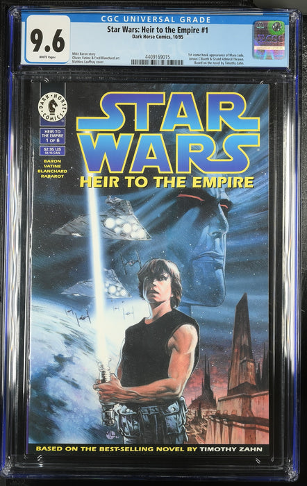 STAR WARS HEIR TO THE EMPIRE #1 CGC 9.8