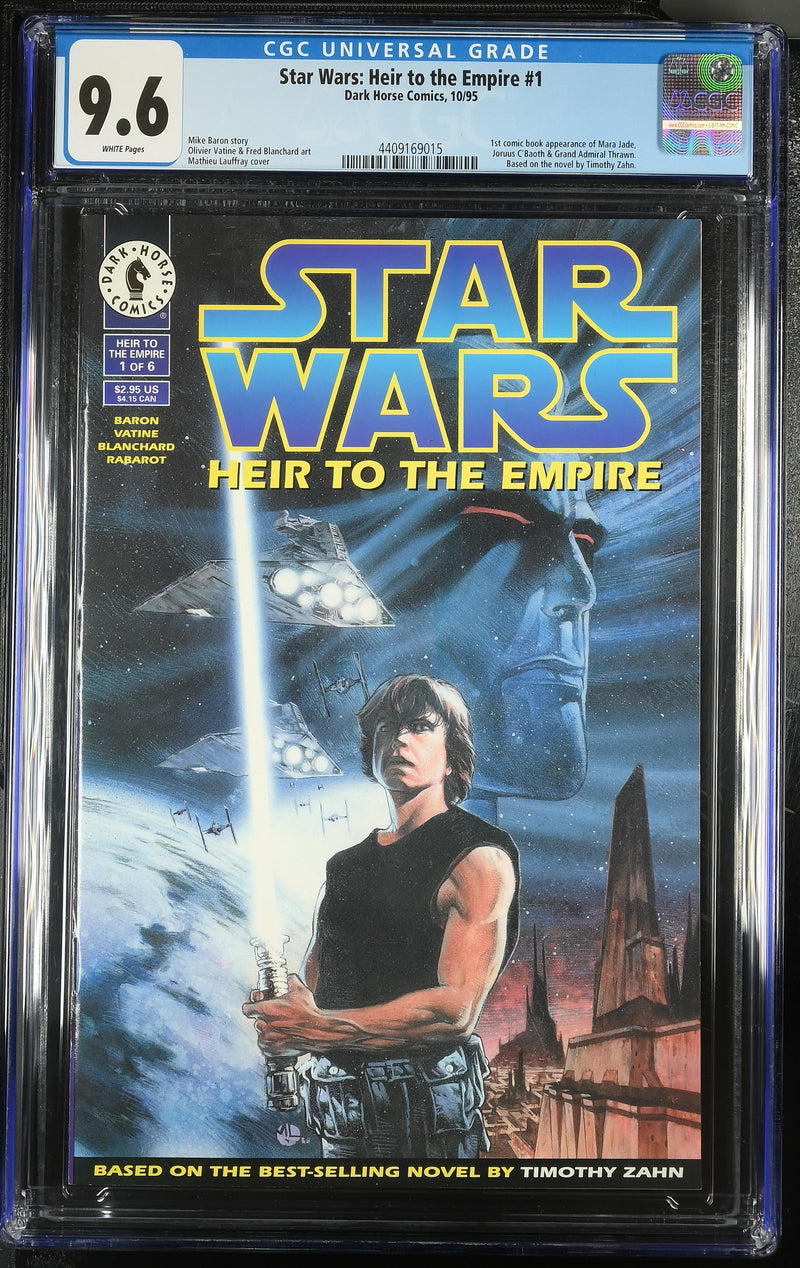 STAR WARS HEIR TO THE EMPIRE #1 CGC 9.8
