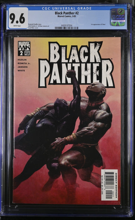 BLACK PANTHER #2 CGC 9.6 1ST APP SHURI