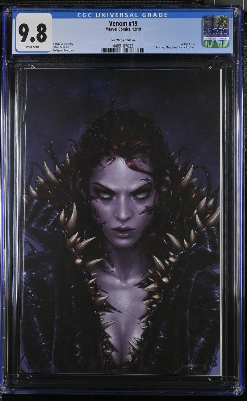 VENOM #19 CGC 9.8 LEE バージョンエディション