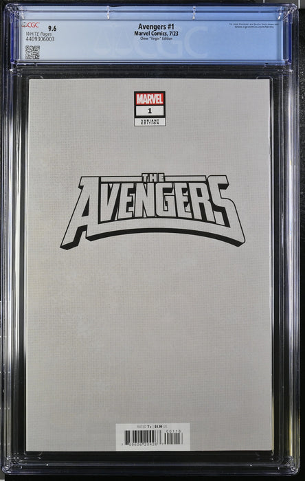 AVENGERS #1 CGC 9.6 DERRICK CHEW SCARLET WITCH VIRGIN 1:50 RATIO