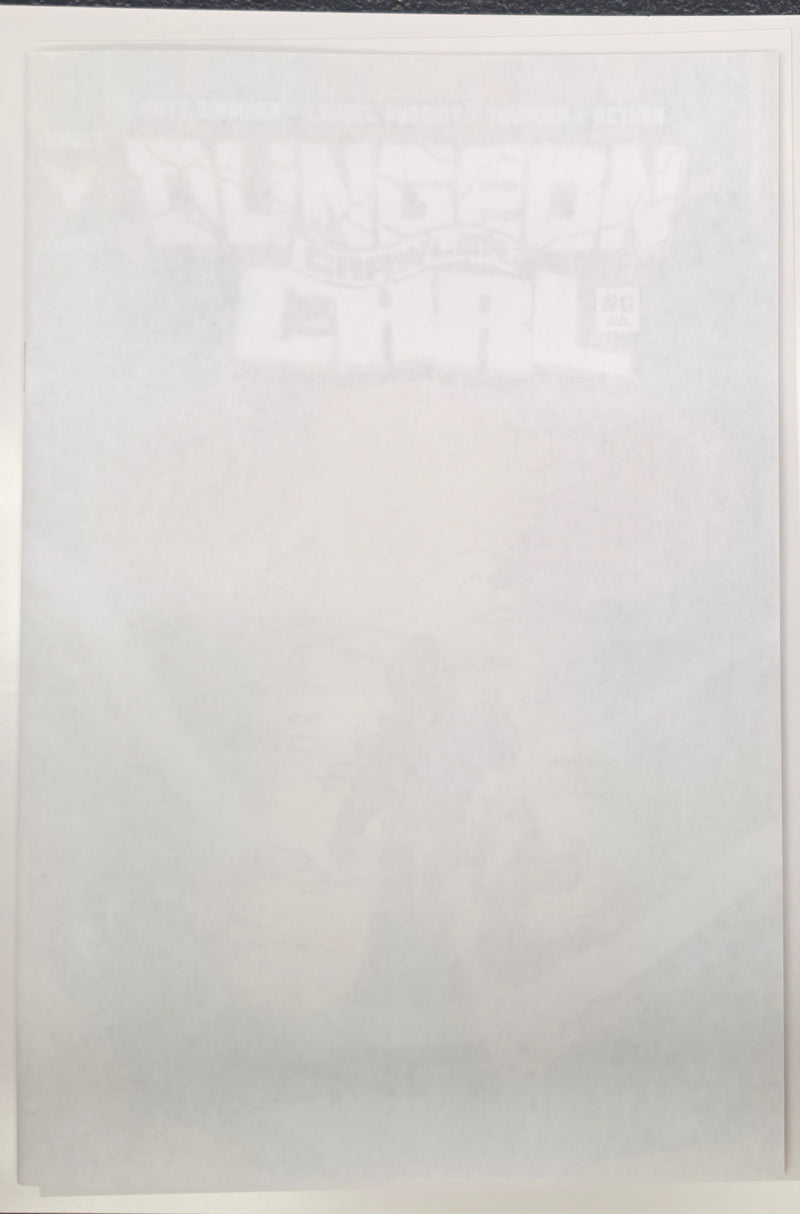 DUNGEON CRAWLER CARL SPECIAL EDITION #0 AKIRA HOMAGE BLANK TRADE ARTIST COVER