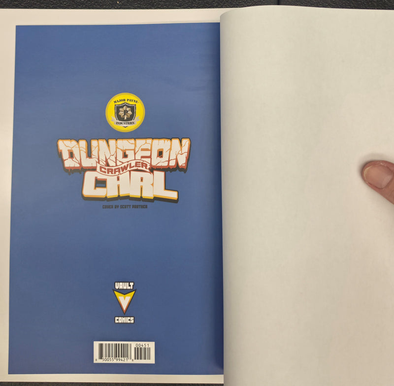 DUNGEON CRAWLER CARL SPECIAL EDITION #0 AKIRA HOMAGE BLANK TRADE ARTIST COVER