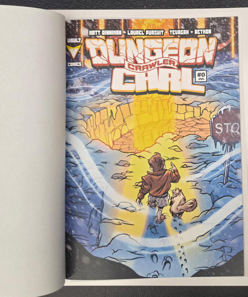 DUNGEON CRAWLER CARL SPECIAL EDITION #0 AKIRA HOMAGE BLANK TRADE ARTIST COVER
