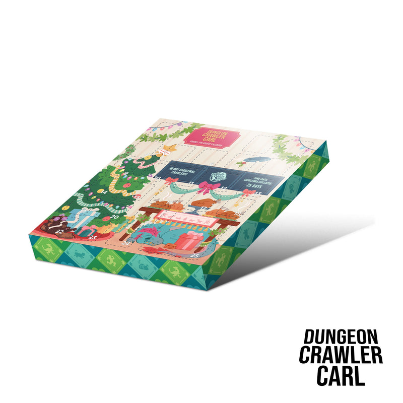 Dungeon Crawler Carl advent calendar packaging