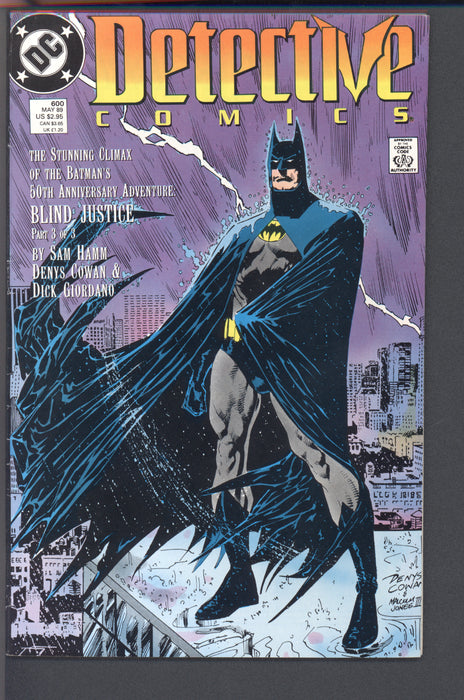 Detective Comics #600 1989 DC Comics