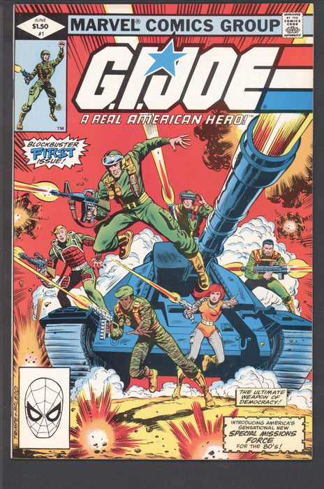 GI JOE G.I. Joe A Real American Hero #1 CGC 9.2 1982