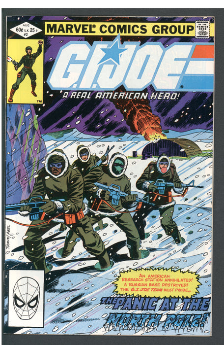 GI JOE G.I. Joe A Real American Hero (Marvel) #2 1982