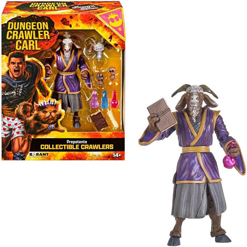 Prepotente Dungeon Crawler Carl Playmate Action Figure