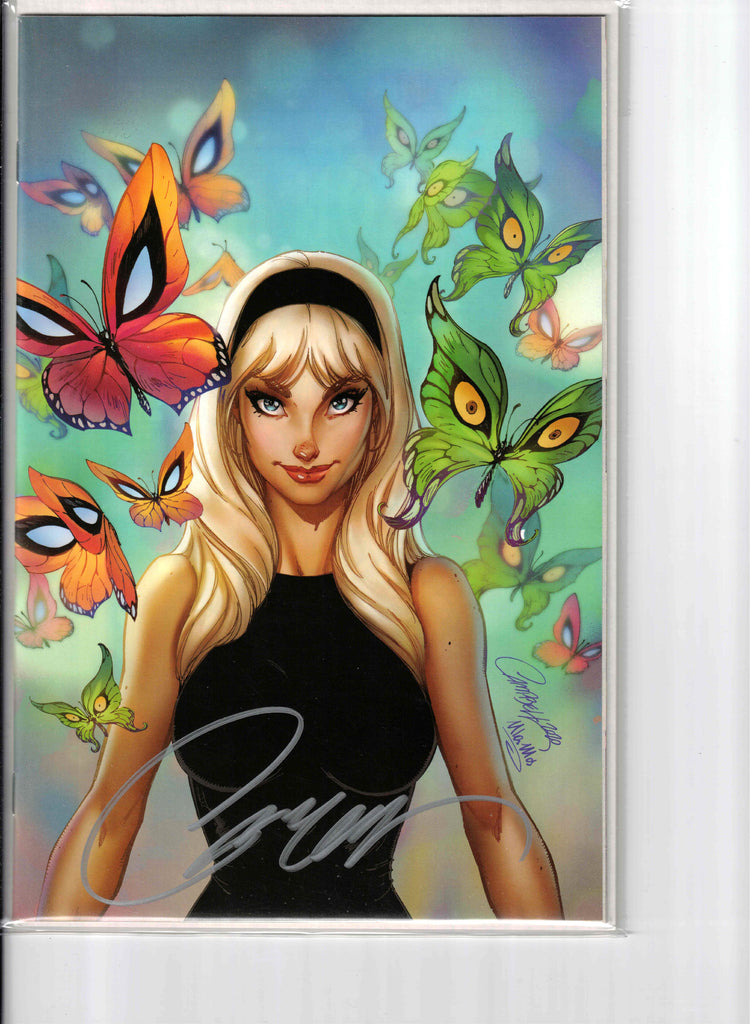 Gwen Stacy #1 Signed J Scott Campbell Virgin COA