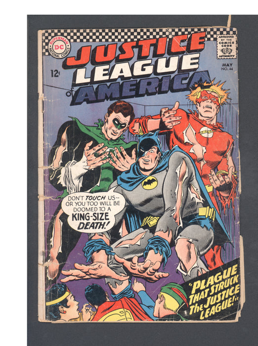 JUSTICE LEAGUE OF AMERICA #44 DC COMICS 1966