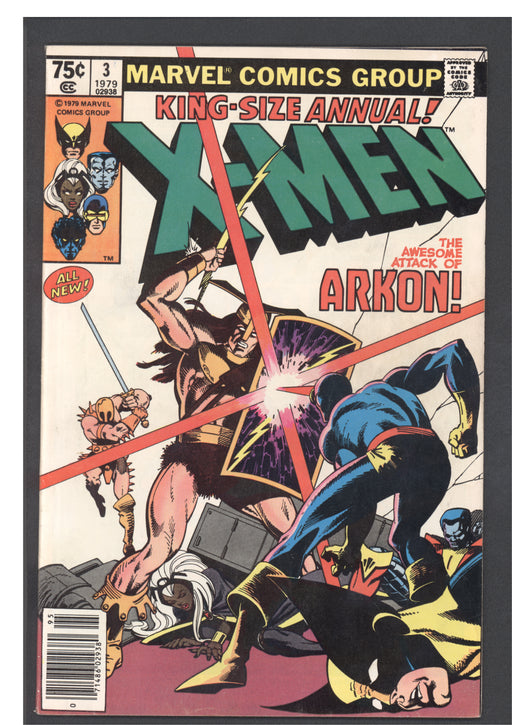 X-MEN KING SIZE ANNUAL #3 1979 NEWSSTAND EDITION