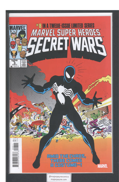 MARVEL SUPER HEROES SECRET WARS #8 FACSIMILIE COVER 2024