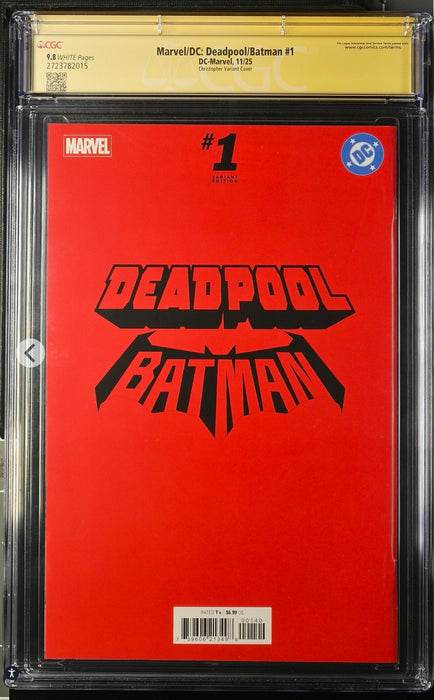 Deadpool / Batman #1 CGC SS 9.8 JTC EXCLUSIVE 2025