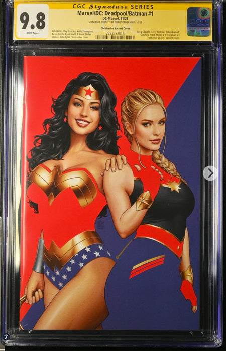 Deadpool / Batman #1 CGC SS 9.8 JTC EXCLUSIVE 2025