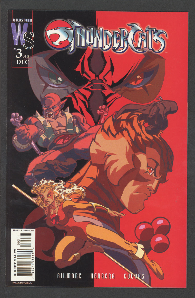 THUNDERCATS #3 WILDSTORM 2002 EDWARD MCGUINNESS