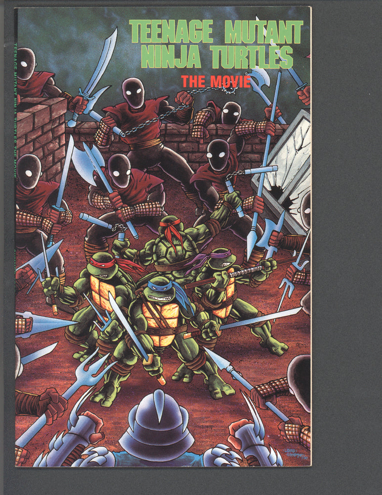 Teenage Mutant Ninja Turtles The Movie #1 Mirage B&W Edition
