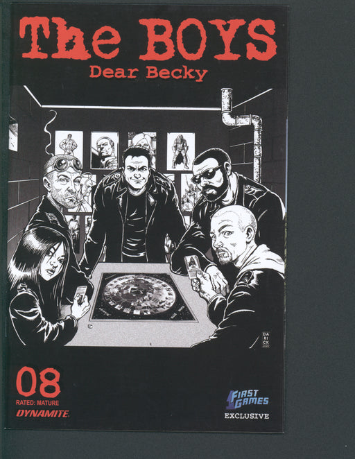 The Boys Dear Becky #8 First Game Exclusive Kickstarter Edition