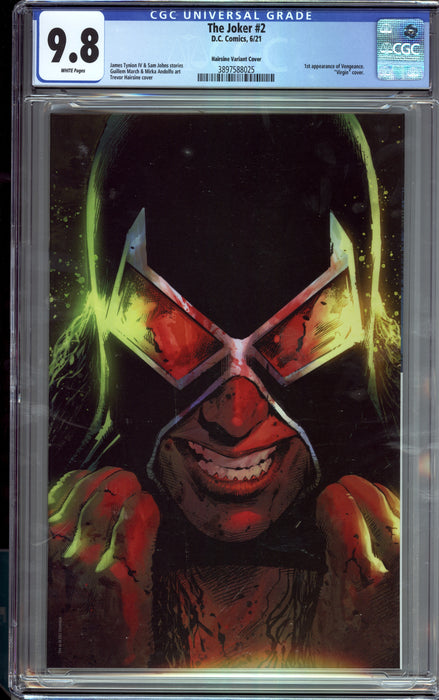 JOKER #2 CGC 9.8 VENGEANCE VIRGIN