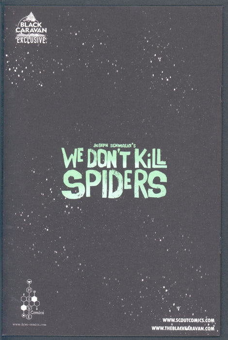 WE DON'T KILL SPIDERS #1 Carlos Villas Blue Virgin Limited to 200