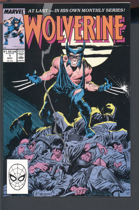 Wolverine #1 Direct Edition 1989