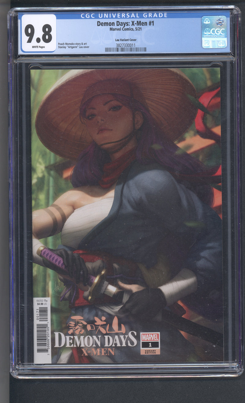 DEMON DAYS X-MEN #1 CGC 9.8 ARTGERM COVER